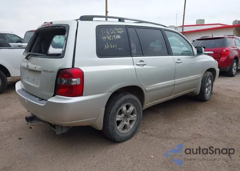 2004 Toyota Highlander V6 из США, поврежденный, VIN JTEDP21A040004678